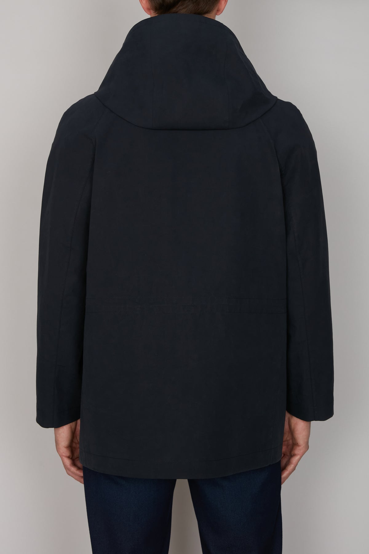 Parka Filed mi-longue - Blue Navy