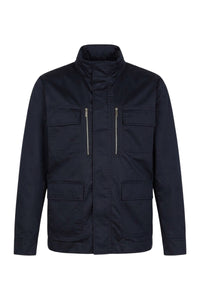 Veste Field à capuche - Blue Navy