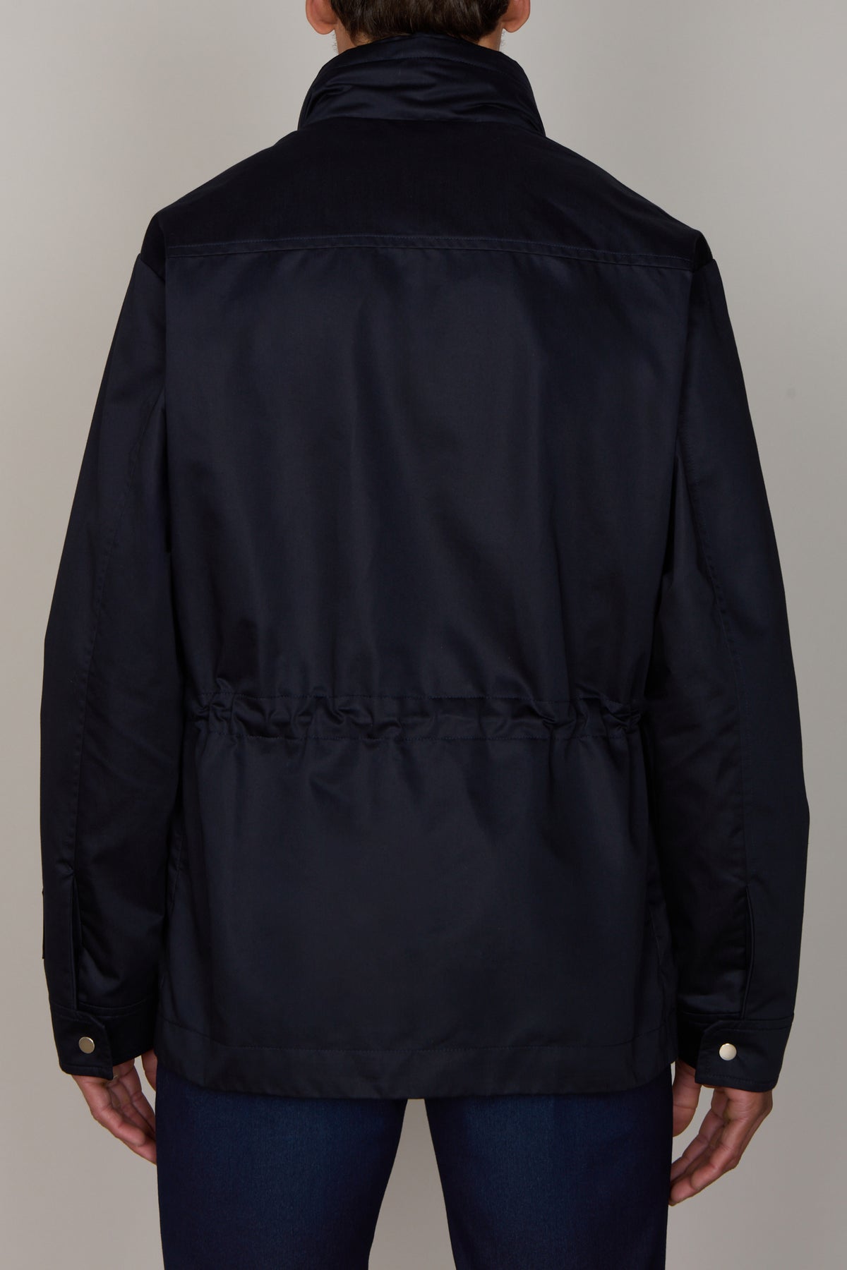 Veste Field à capuche - Blue Navy