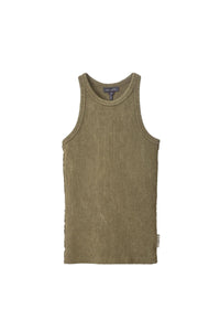 Débardeur Grunge côtelé - Kelp