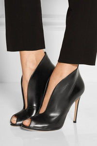 Escarpins Vamp 105 en daim - Rouge