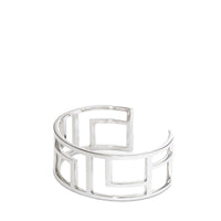 Manchette à logo - Nickel Brillant
