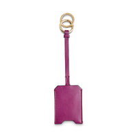 Porte-clés Signature en cuir - Dahlia
