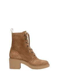 Bottines Foster 45 en daim - Camel