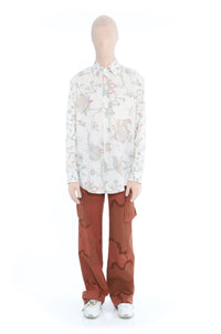 PRIX MARQUE : 150€_Broken White With Print Chemise - Broken White With Print