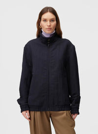 DARK BLUE PACKABLE BOMBER (NR)