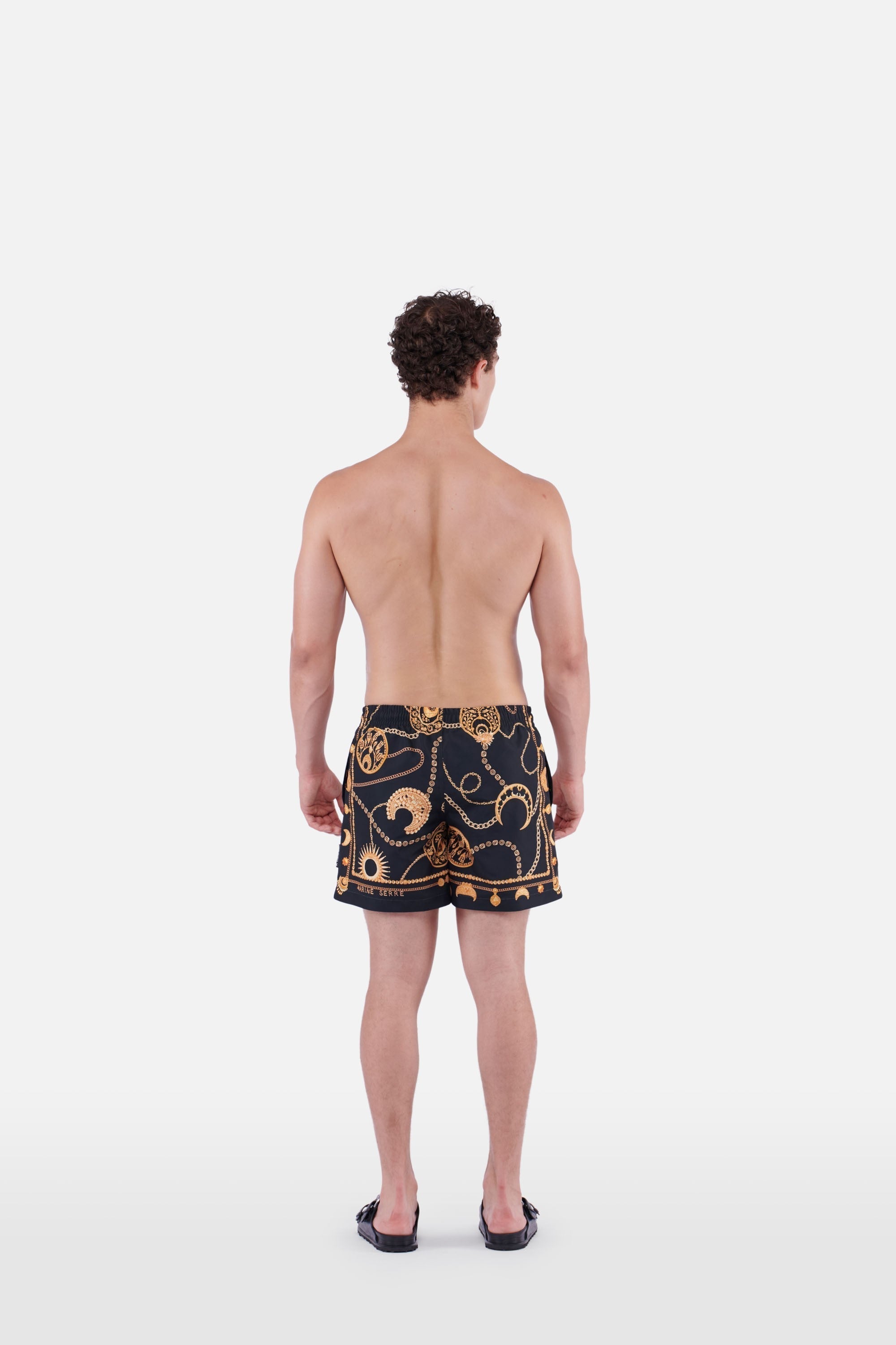 PRIX MARQUE : 75€_Placed Ornament Jewelr Short de bain - Placed Ornament Jewelr