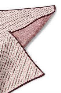 DARK RED // POCKET SQUARES T-POCKET SQUARE-232