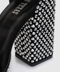 Sandales à talons Holly 100 en cuir - Black Rock Diamond