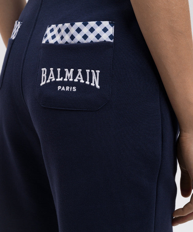Pantalon de survêtement Vichy - Marine