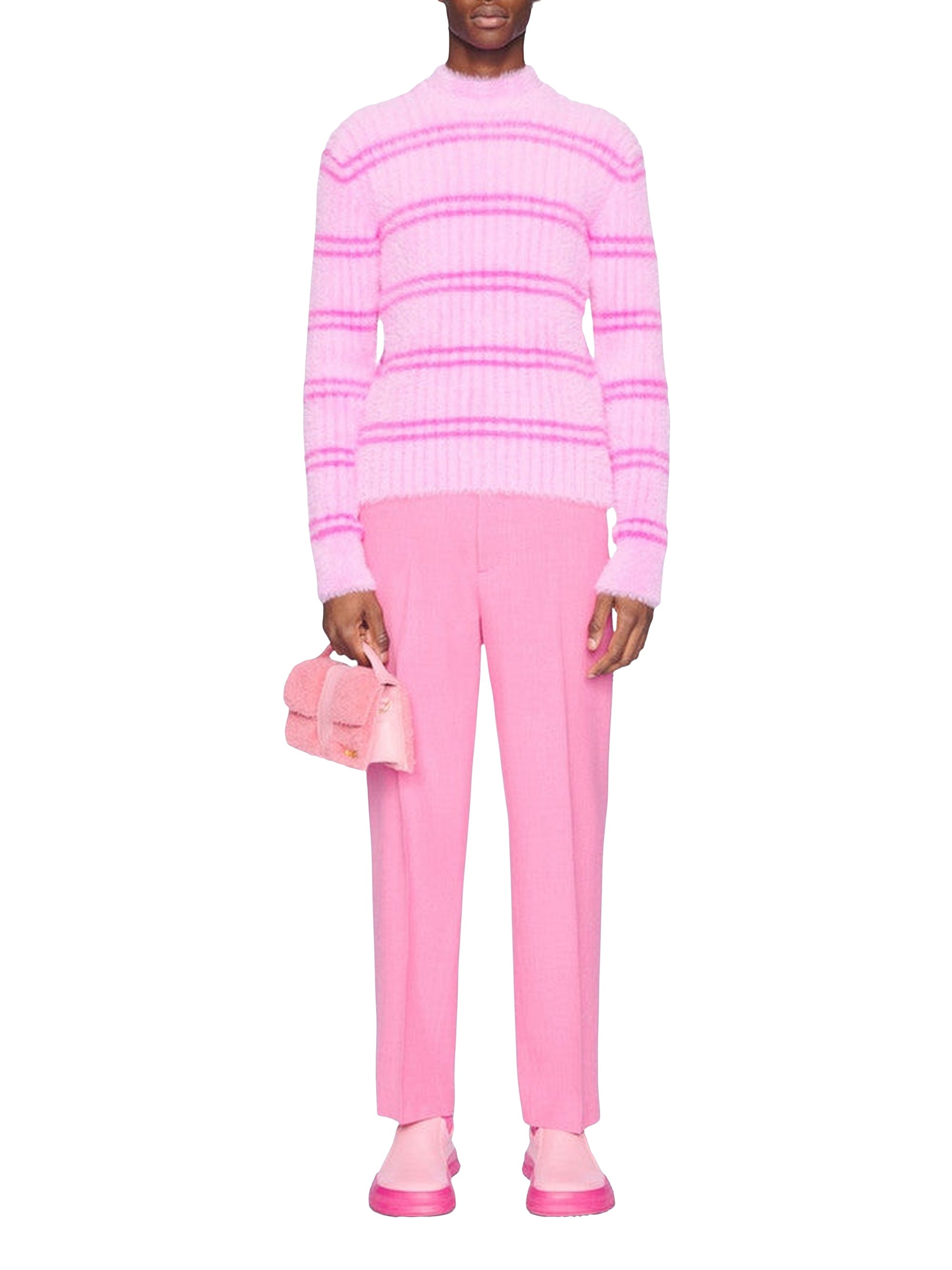 PINK LE PULL RAYURES