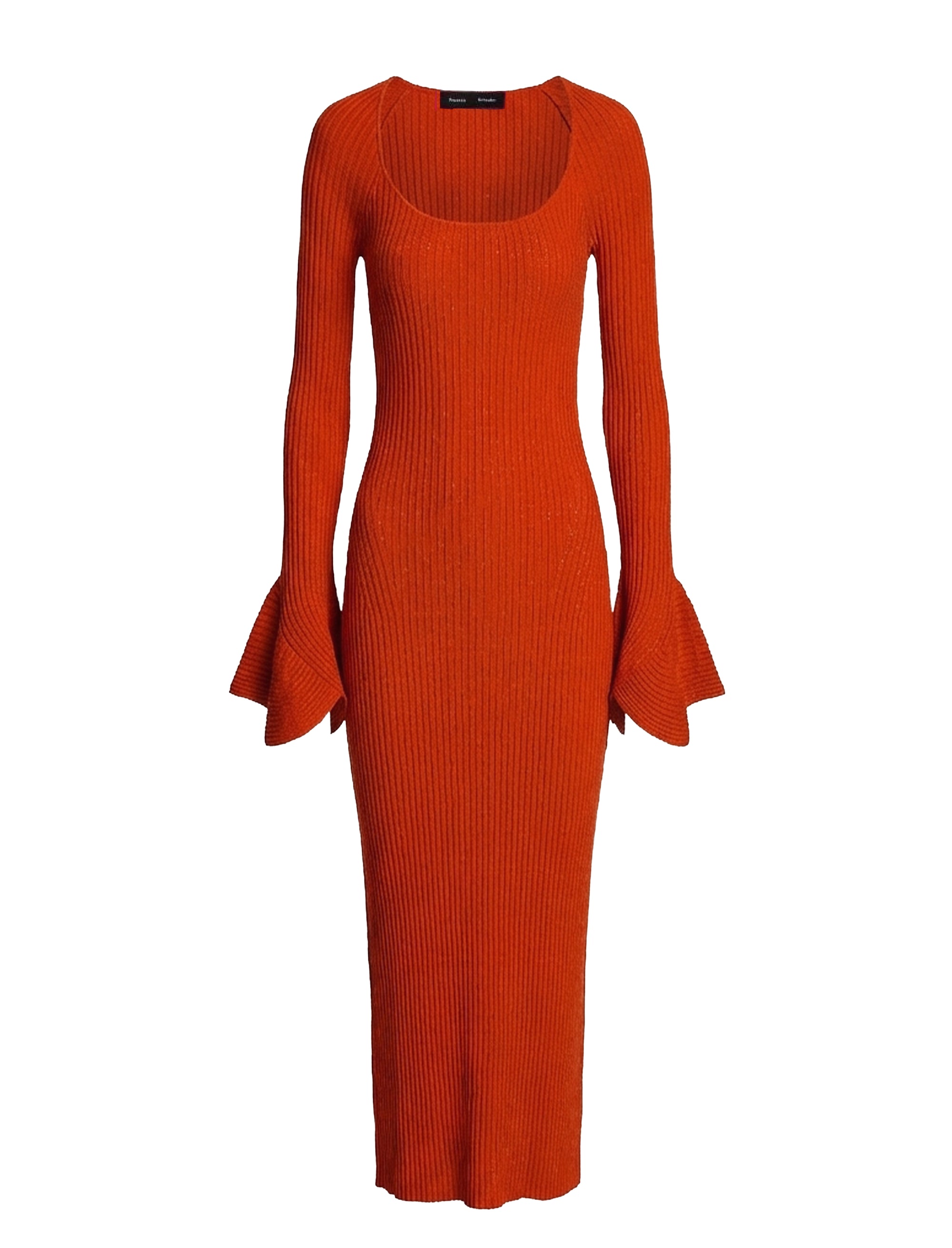 Robe côtelée en soie et cachemire - Poppy