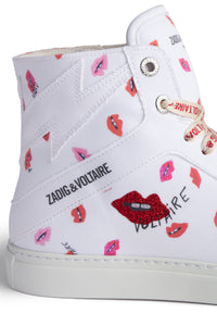 ZV" 1747 High Flash logo sneakers - White
