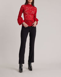 Abattino Top - Poppy Red