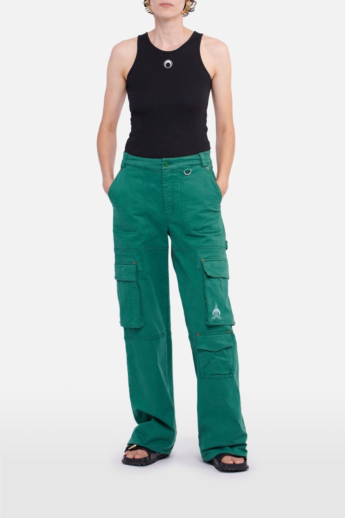 Pantalon de travail cargo - Evergreen