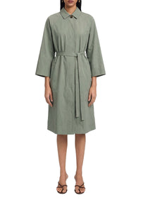 Trench-coat Ginsberg en lin - Khaki