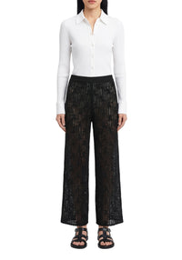 Pantalon Sadler en maille - Black
