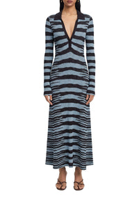 Robe longue Heath - Crystal Blue