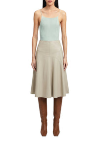 Shingle midi skirt - Dove