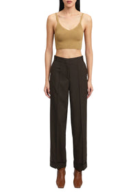 Top court Gamine - Light Olive