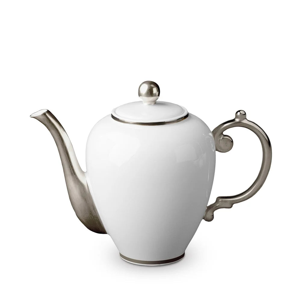 AEGEAN COFFEE POT-PLATINUM