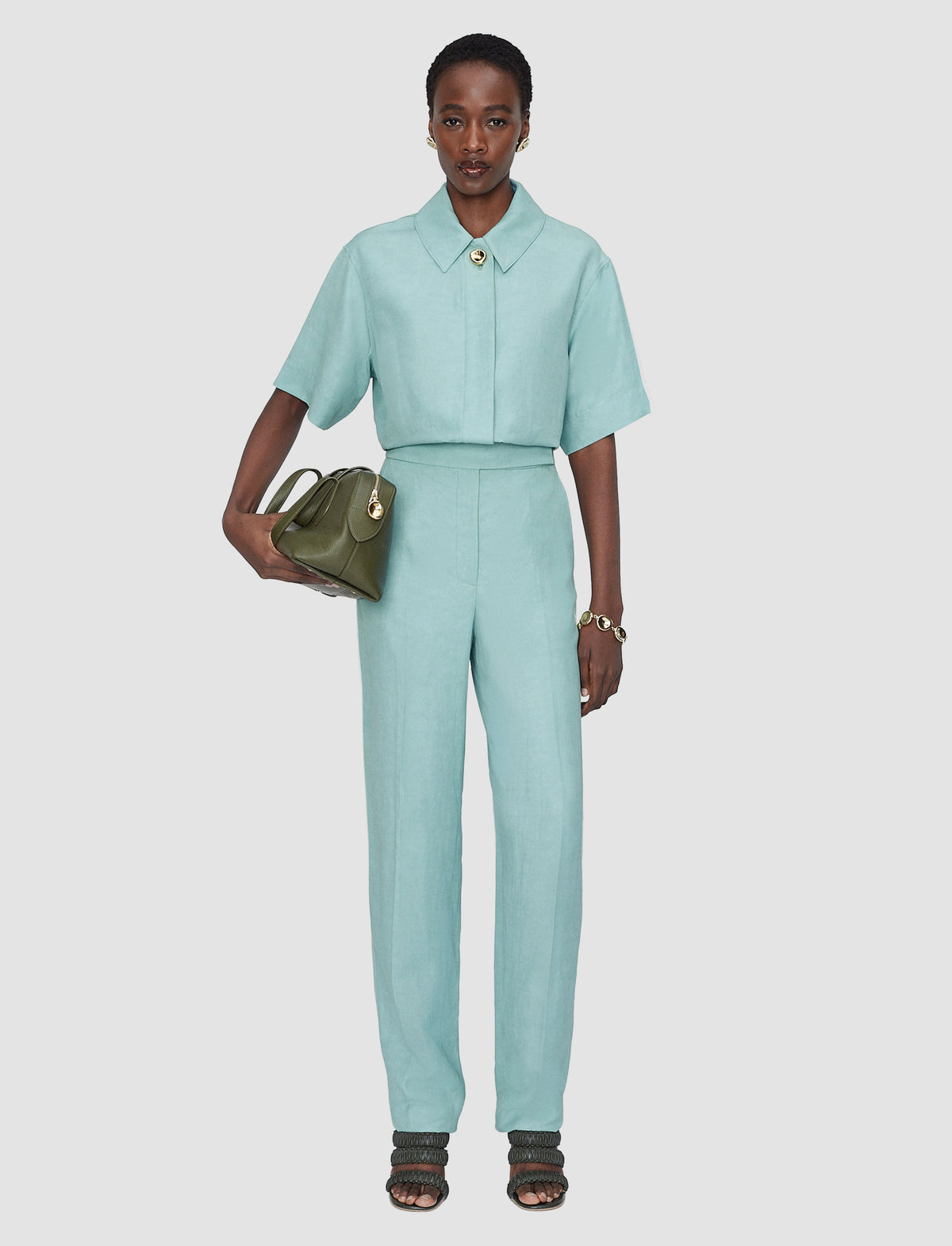 Chambray Pantalons - Chambray