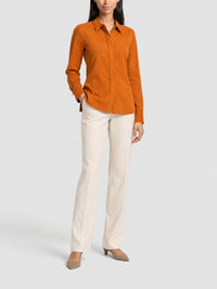 Chemise manches longues en coton - Pumpkin