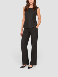 DARK BROWN BLOUSE