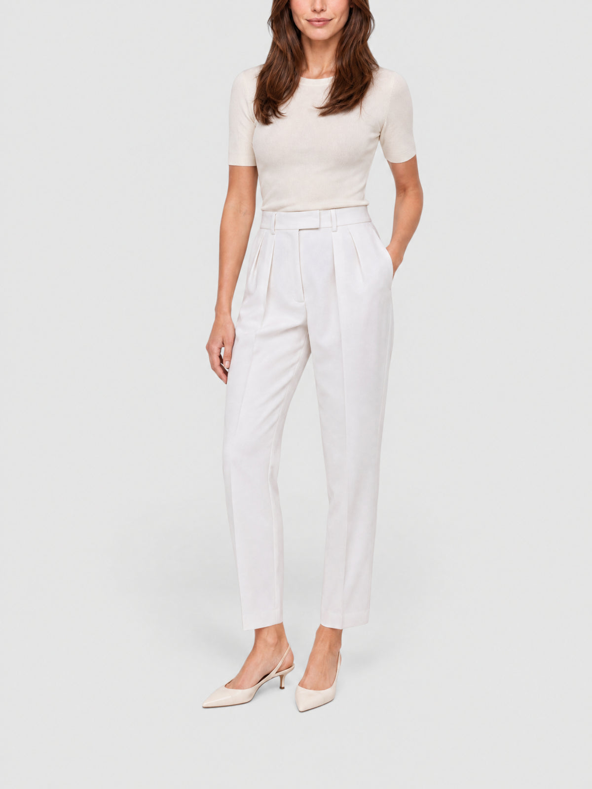 ECRU TROUSERS