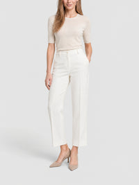 CREAM TROUSERS