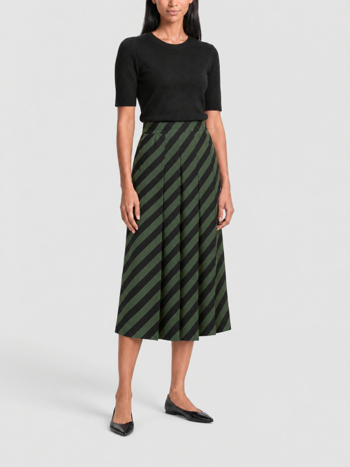OREGANO-BALCK SKIRT