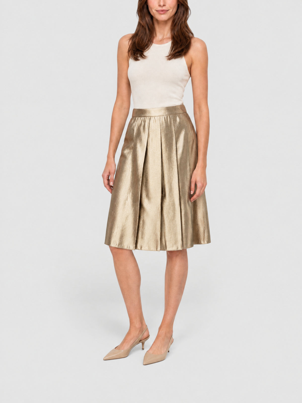 GOLD SKIRT