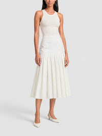 CREAM SKIRT