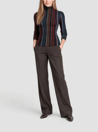 NAVY-MULTICOLOR KNIT