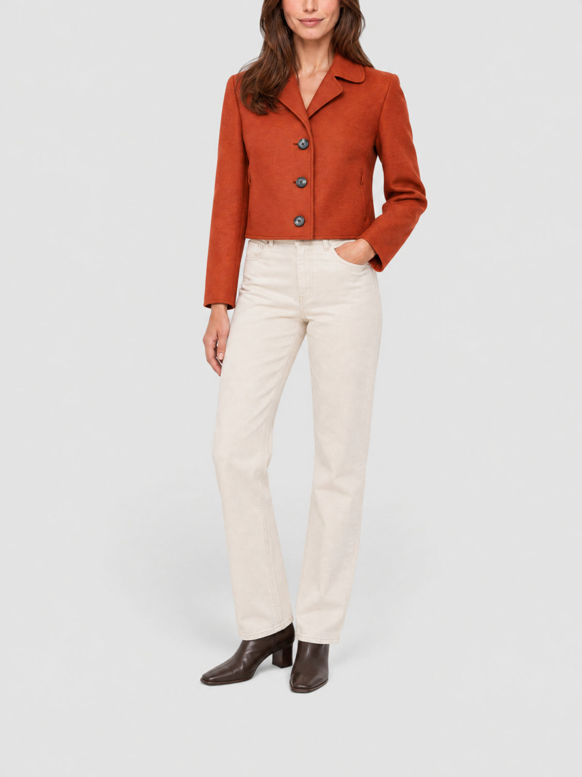 BURNT ORANGE JACKET