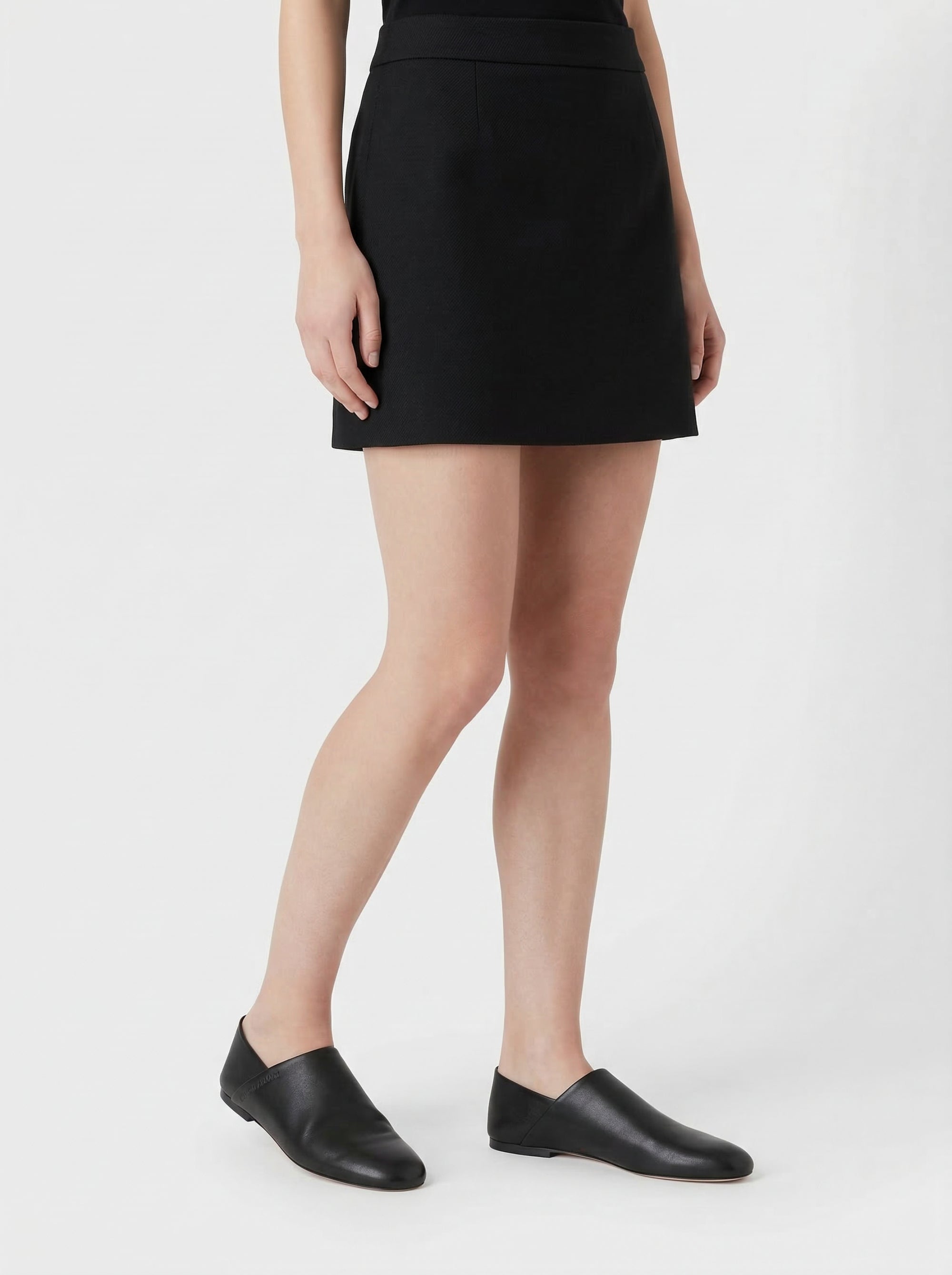 Derbies sans lacets en daim - Black