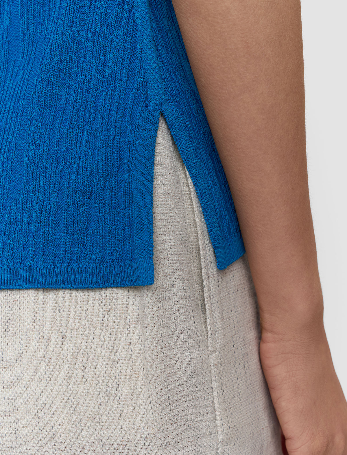 Siam Blue Top Maille - Siam Blue