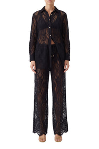 Pantalon Zahra à poches - Black