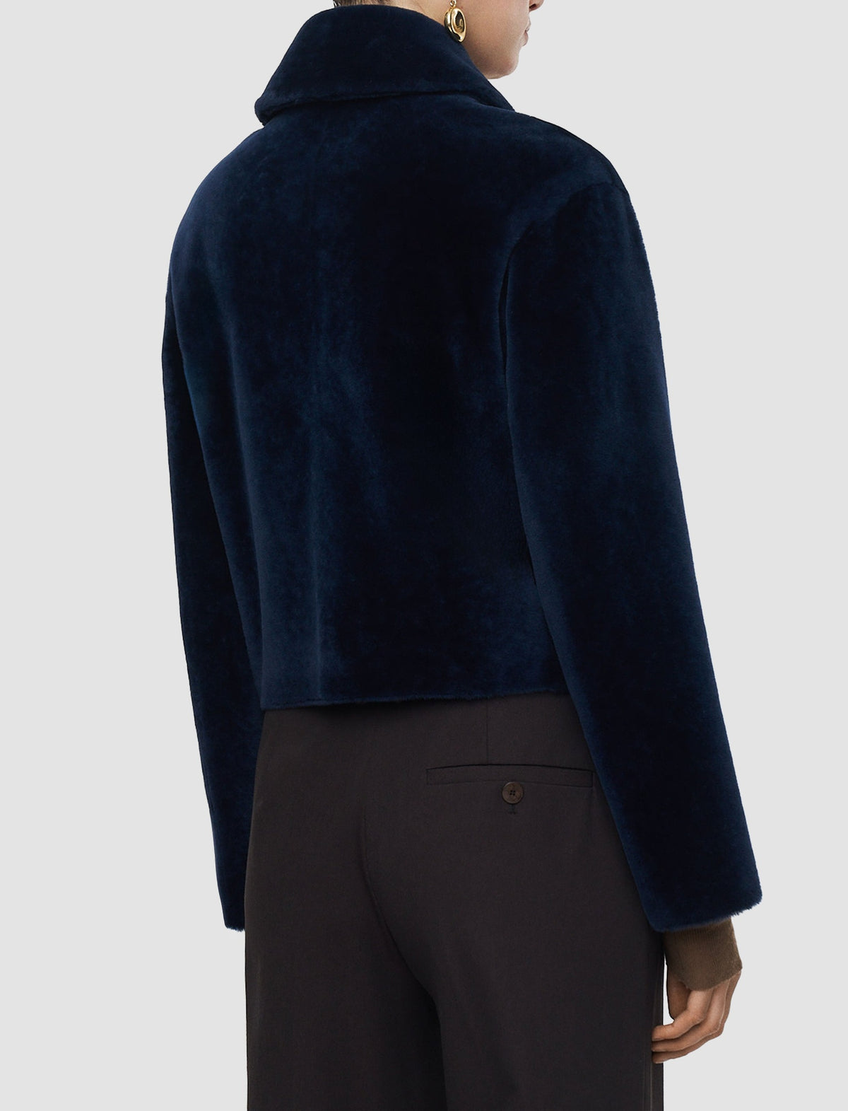 Alloway sheepskin jacket - Indigo