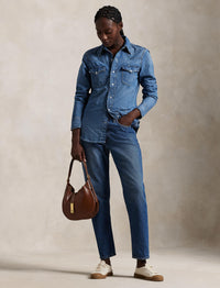 Slim tapered jeans - Eldir Wash