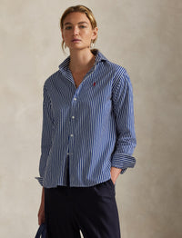 Chemise Relaxed Fit en coton rayé - Royal & White
