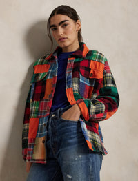 Patchwork overshirt - Multicolore Patchwork