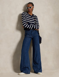 6pcs / NEW // BELEN WASH FLARE FULL LENGTH LEATON PT