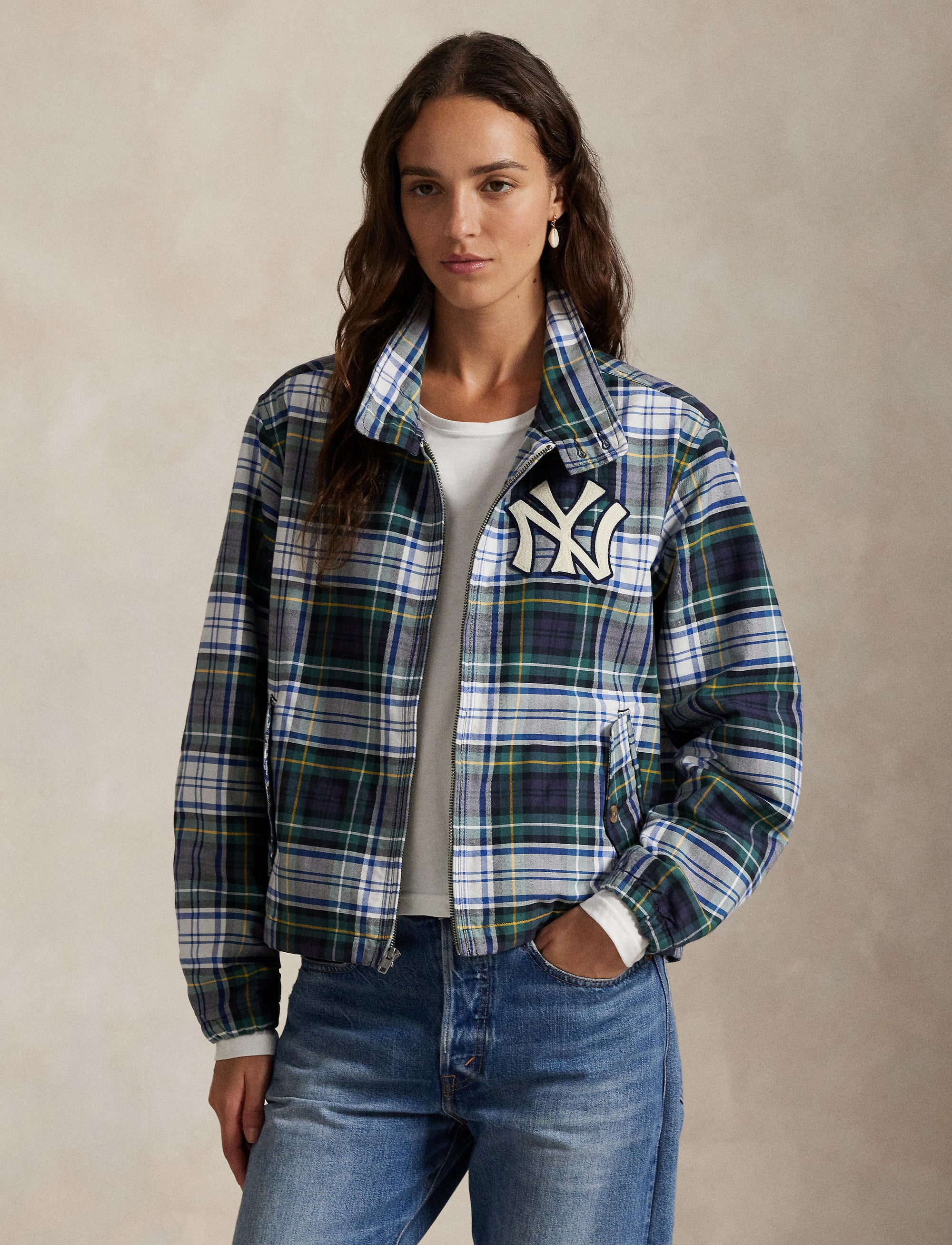 Veste Polo Ralph Lauren Yankees™ - White, Green & Multicolore