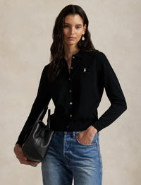 Cardigan à boutons - Polo Black