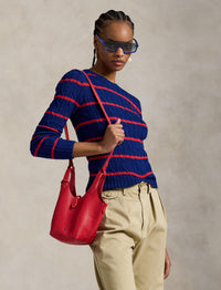Pull rayé en coton torsadé - Midnight Cobalt Stripe