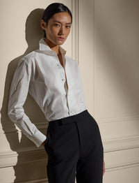 Chemise Capri décontractée en coton - White