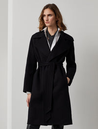 Manteau Cameo en laine et cachemire - Black