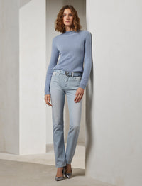 Jean 7/8 droit 750 - Powder Blue