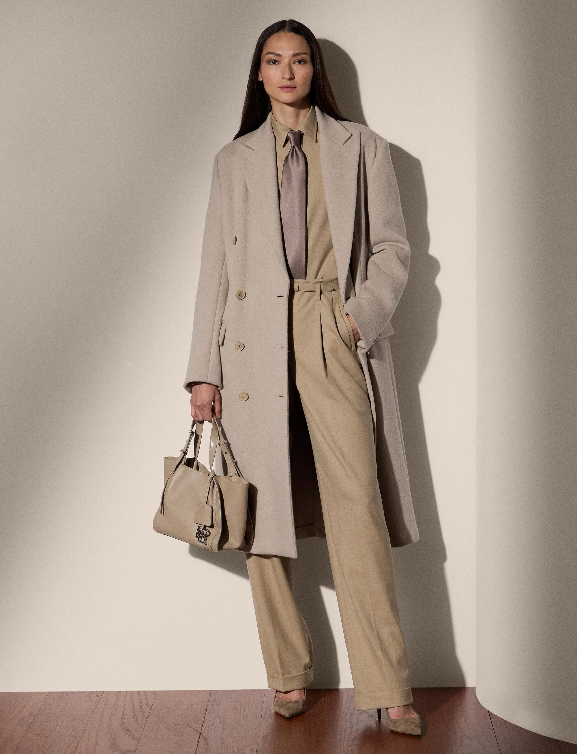 Pantalon Stamford en laine - Mineral Melange
